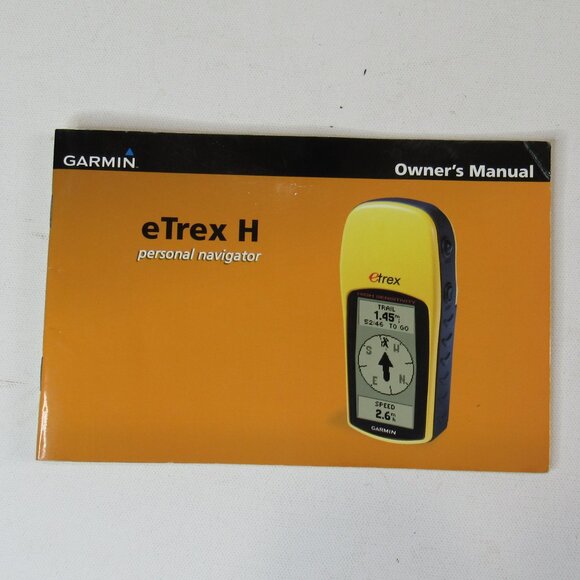 Garmin eTrex H Outdoor Handheld GPS Receiver Navigator Tested & Working - Picture 12 of 13